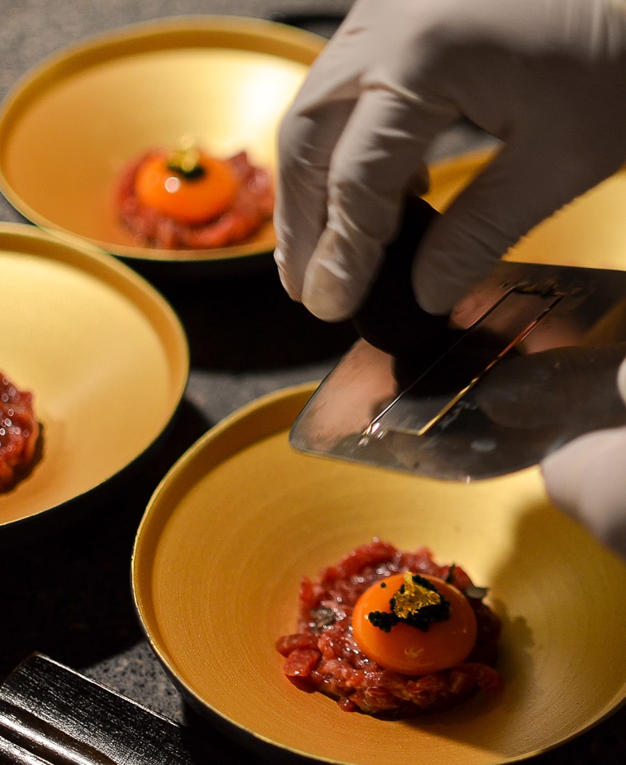 高級焼肉 小倉さつき　A5和牛ユッケ